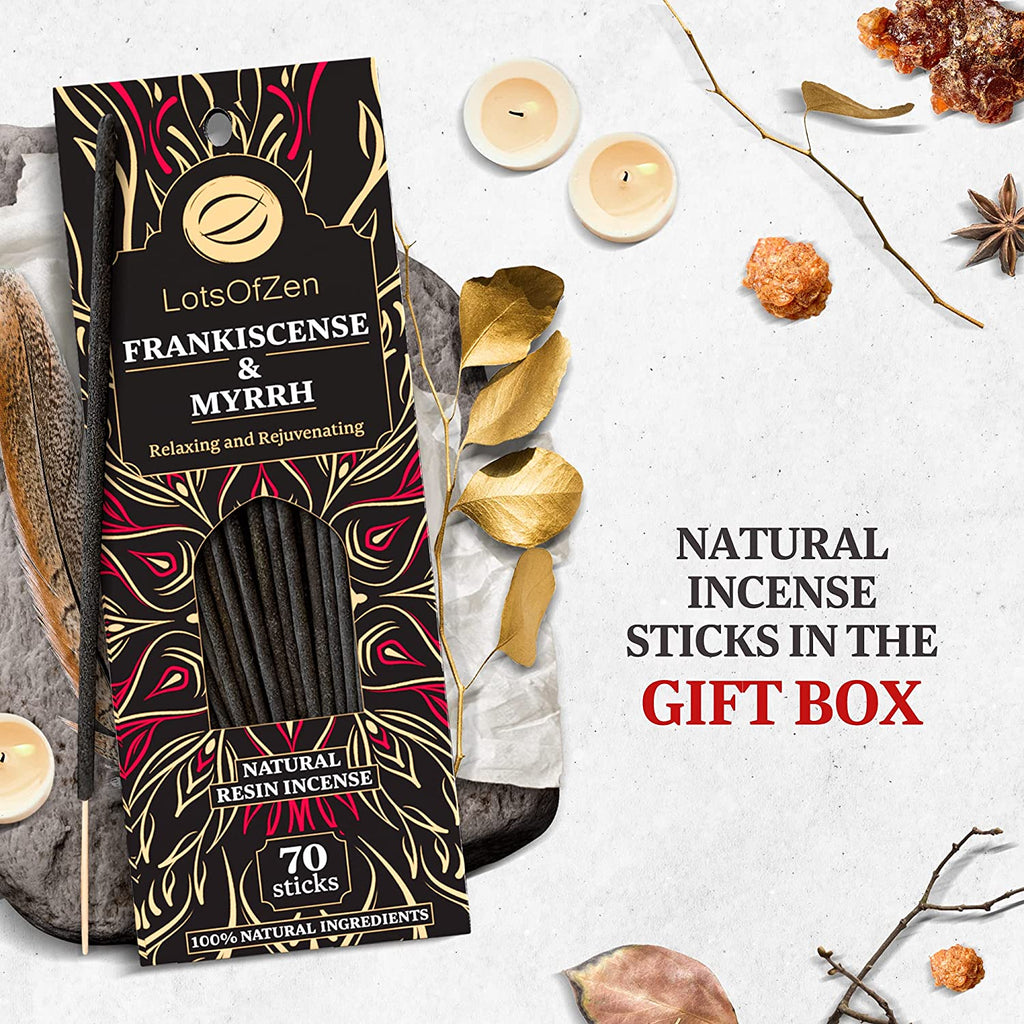 Frankincense and Myrrh Incense Sticks (70 Pack)