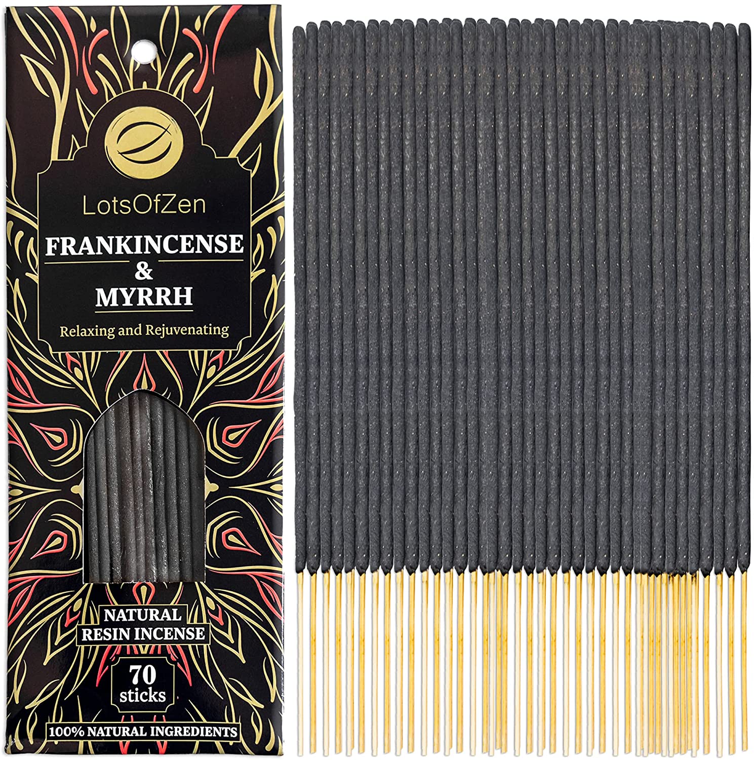 Frankincense and Myrrh Incense Sticks (70 Pack)
