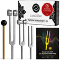 Tuning Forks Set (128Hz, 256Hz, 512Hz)
